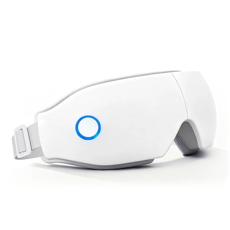 Heated Eye Massager With Music - Supreme Edition (Airbag Massage + Heat + Vibration + Bluetooth + 6 Modes)