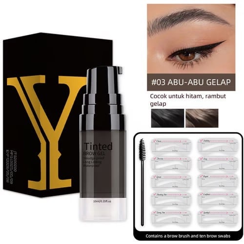 24H Waterproof Tinted Brow Gel - š„Popular combination packš„Dark Gray