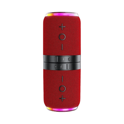 2-in-1 Magnetic Splittable Bluetooth Speaker - red