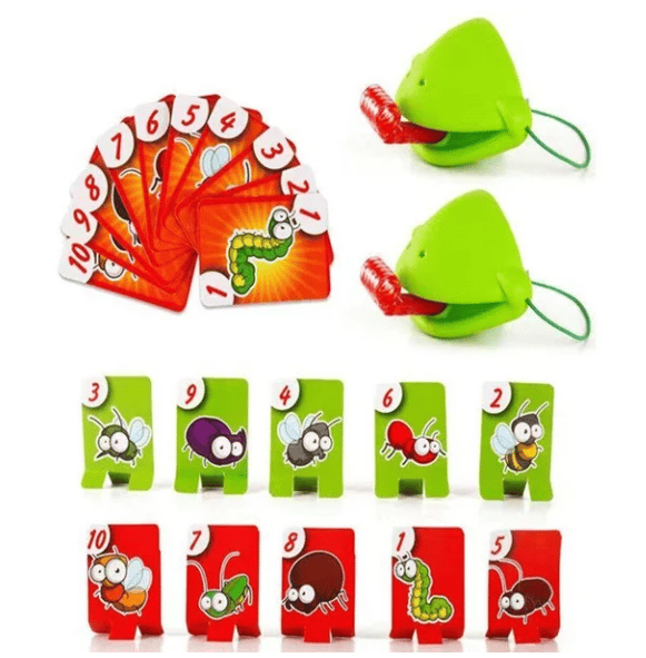 Chameleon Tongue Shooting Game - Double