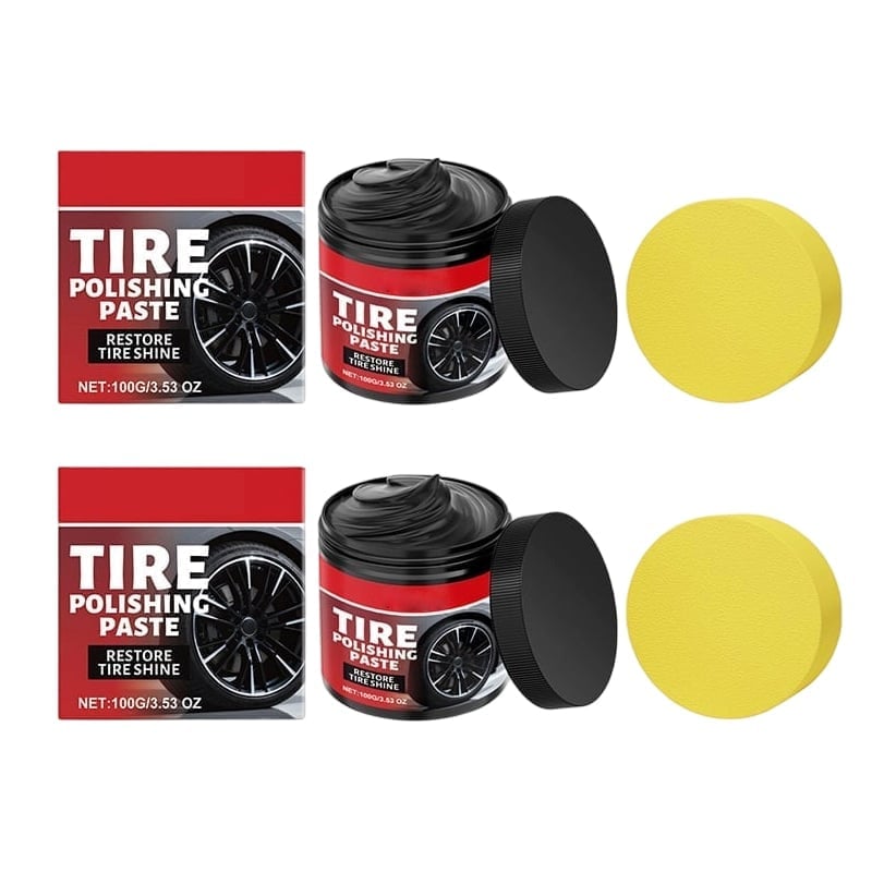 Tire Gloss Protection Agent - 2 Sets