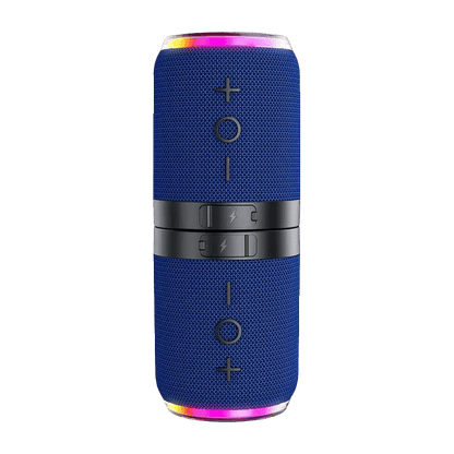 2-in-1 Magnetic Splittable Bluetooth Speaker - blue
