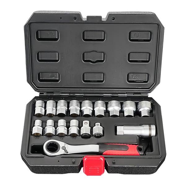 17-Piece Pass Through Socket Set - 1 Set