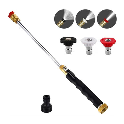 Professional Three-Nozzle Power-Boosting Garden Hose High-Pressure Was - 1 Set