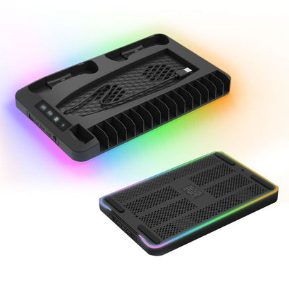 Charging Base Cooling Bracket for Dual PS5 Controller - Black