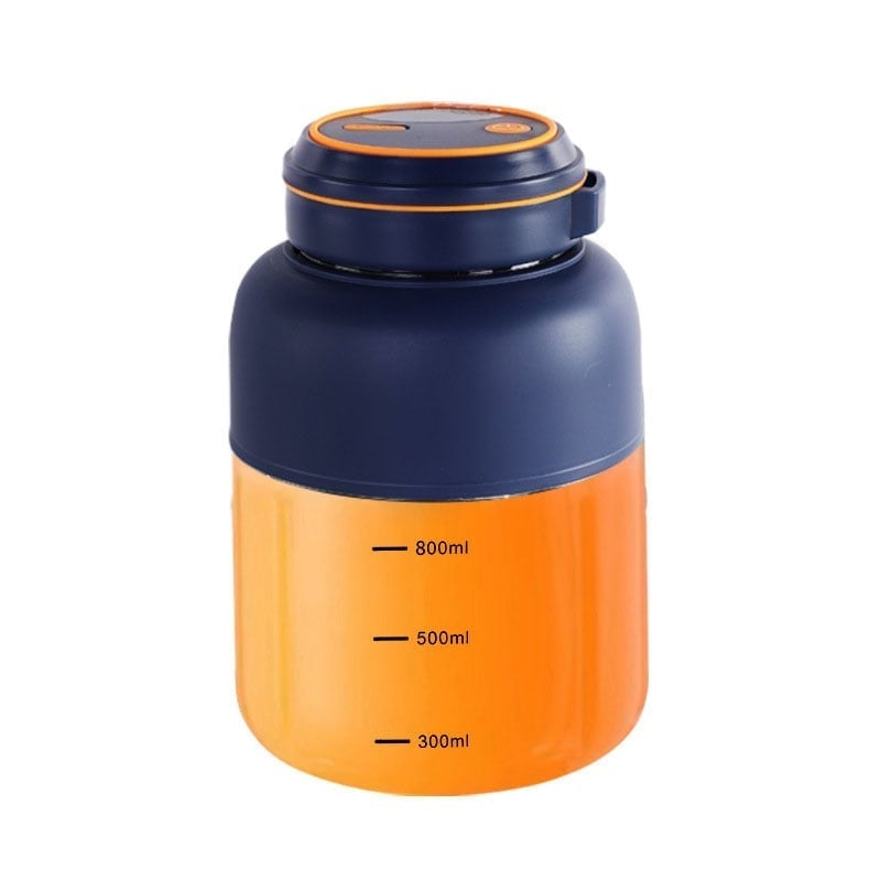 Portable Wireless Juicer Cup - blue, 1300ml