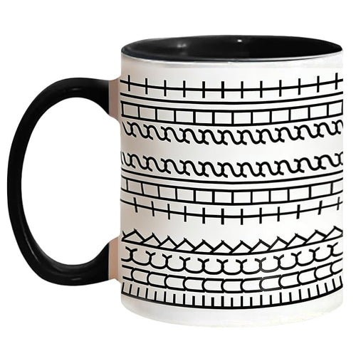12oz "Fuck It" Ceramic Coffee Mug - Black