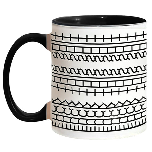 12oz "Fuck It" Ceramic Coffee Mug - Black