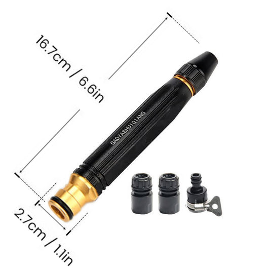 💦 Heavy Duty Adjustable Twist Hose Nozzle - 1 PC