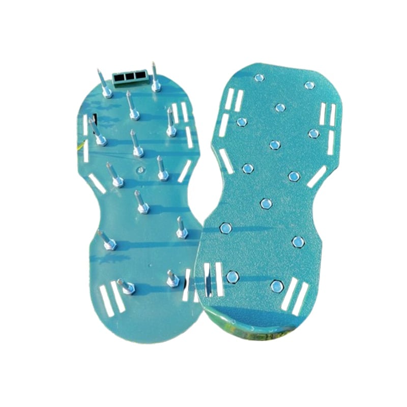 Adjustable Lawn Aerator Shoes - Green * 1 pair