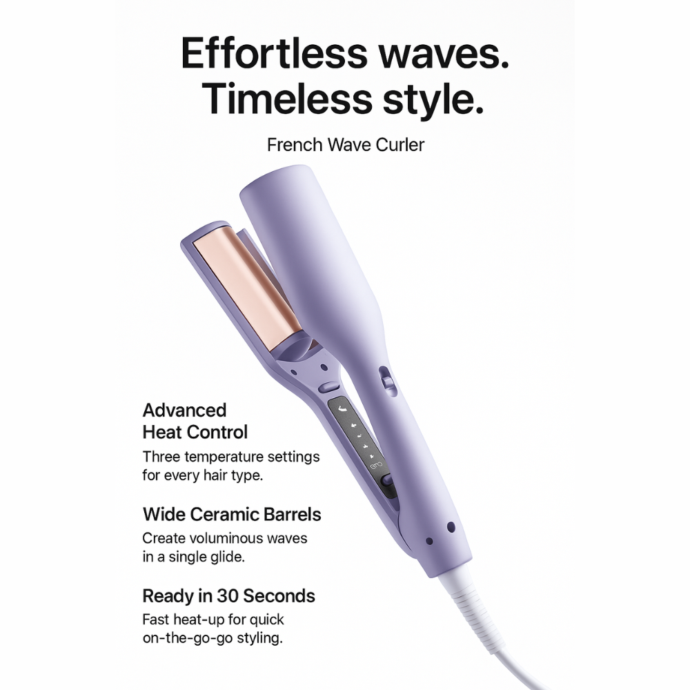 Curléa | Beautiful French Waves in Seconds