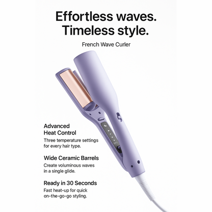 Curléa | Beautiful French Waves in Seconds