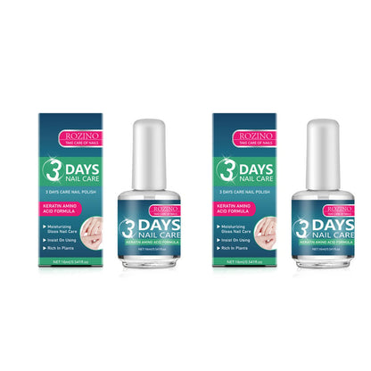 3-Day Brittle Nail Breakthrough: Keratin Nail Care Oil - 🔥2 PCS