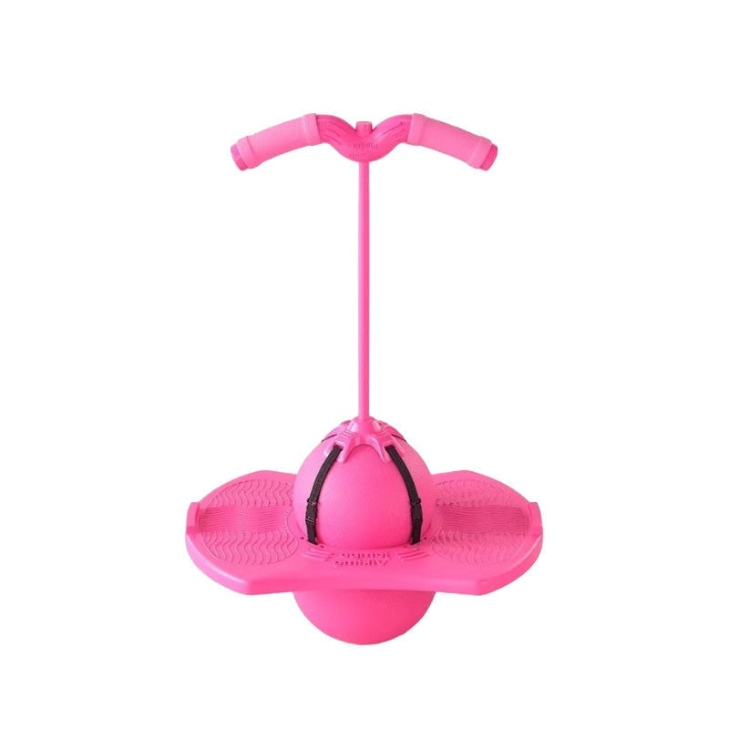 Children's balance jumping ball - pink
