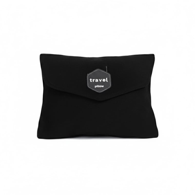 Ergonomic Travel Pillow - Black