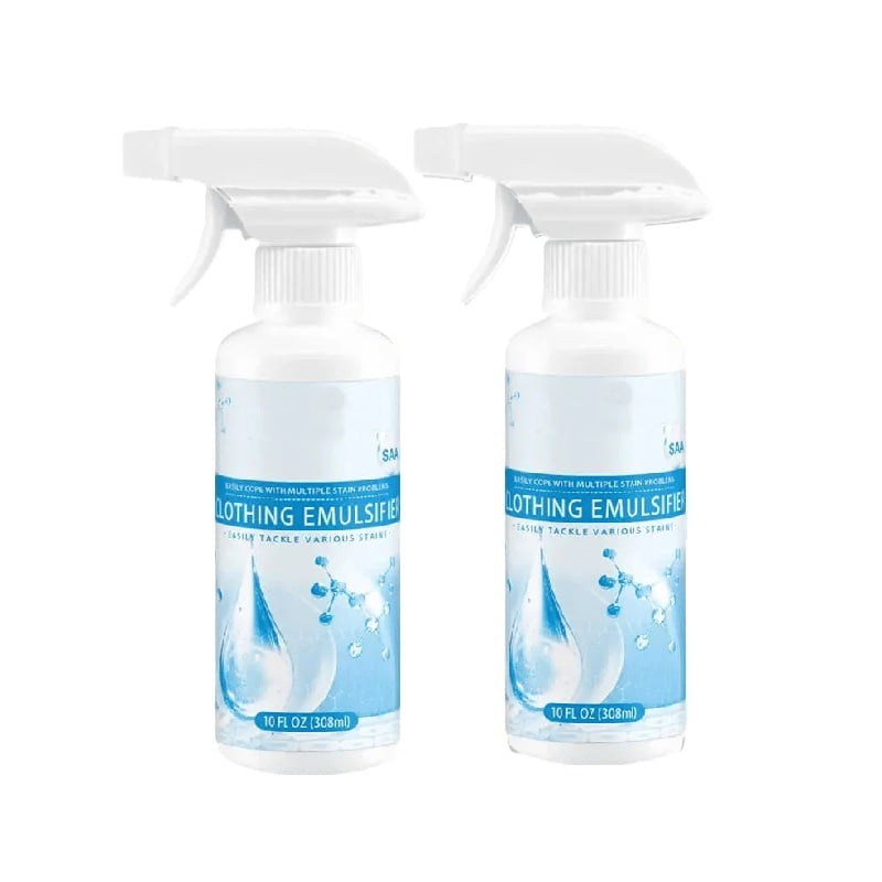 2 emulsifier refills + 2 spray nozzles