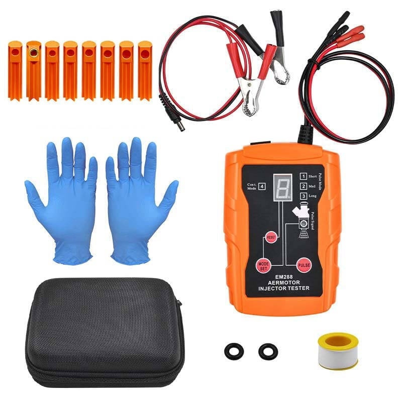 Fuel Injector Cleaning Tester - Full host computer + 8 cleaning tools