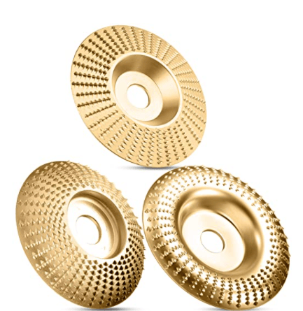 Angle Grinder Polishing Pad - 100mm Gold 3-piece set