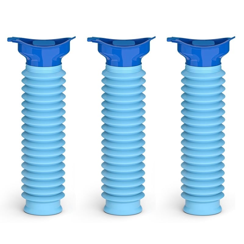 Collapsible Portable Urinal - 3 PCS