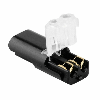 Double-wire Push-in Connector with Locking Buckle - 30 pcs