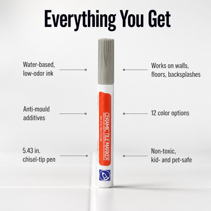 AquaShield™ — Cover Stained Grout in Minutes Without Re-Grouting or Scrubbing