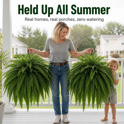 EverFern™ — Get Lush Boston Ferns That Never Fade or Need Watering